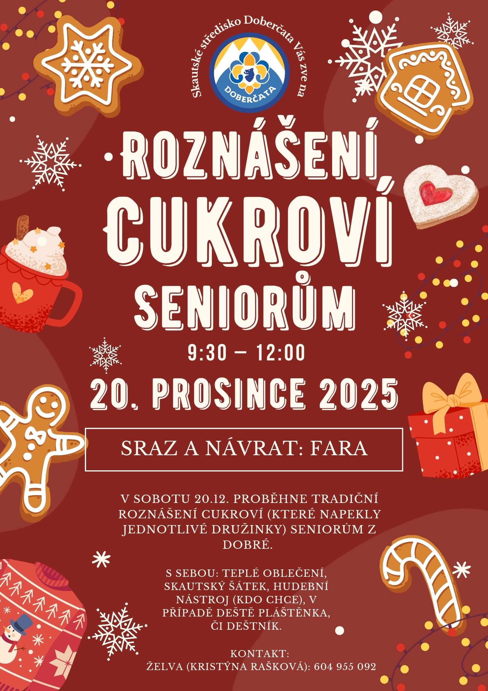 Roznášení cukroví